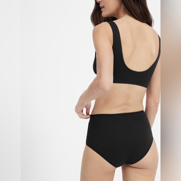 EVERLANE The Cotton High-Rise Hipster NWT in Black Most Sizes Sold Out Online - Picture 6 of 9